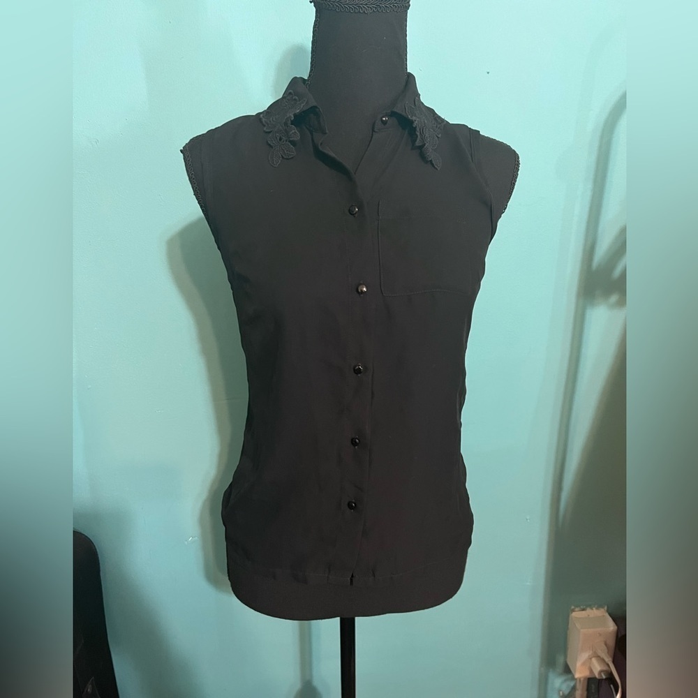#126 Black Blouse